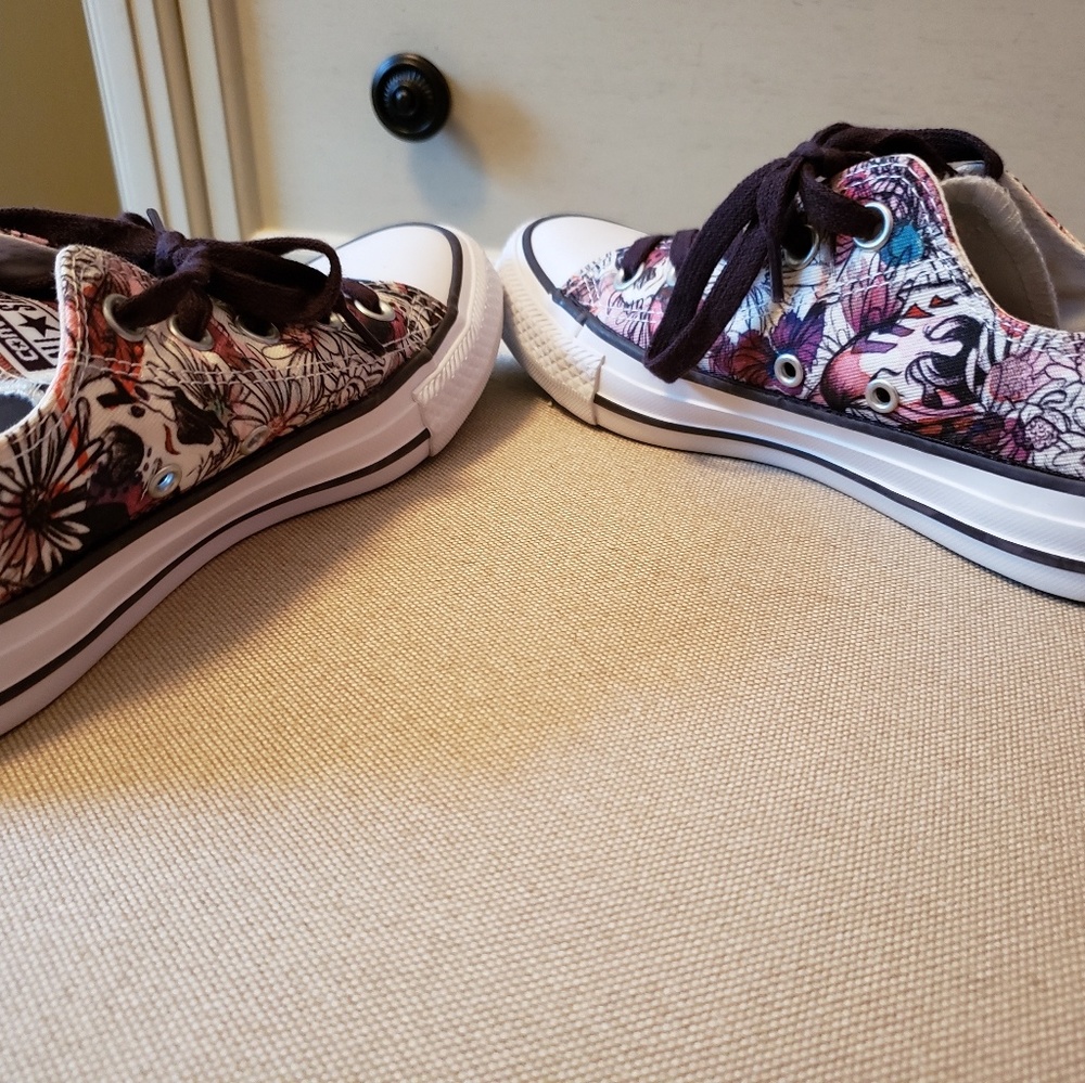 Converse flower and skull size 5 - Picture 6 of 8